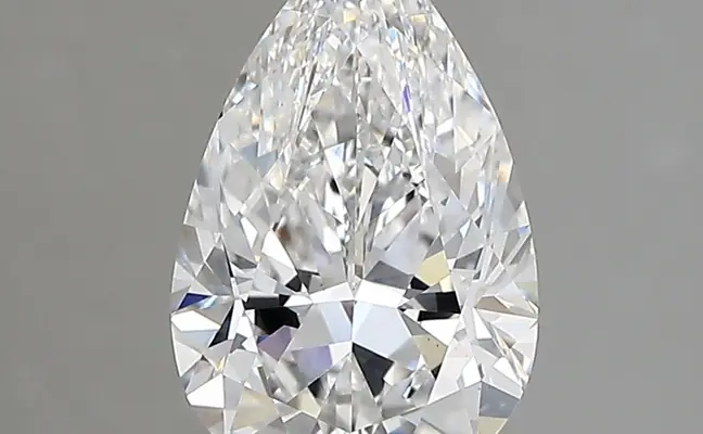 2.05ct D VS1 Pear (IGI)