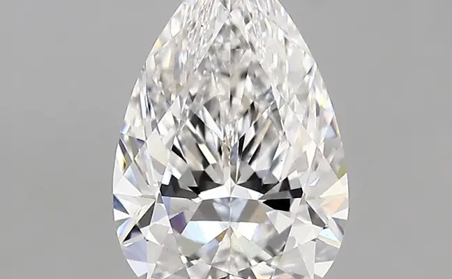 2.05ct D VS2 Pear (IGI)