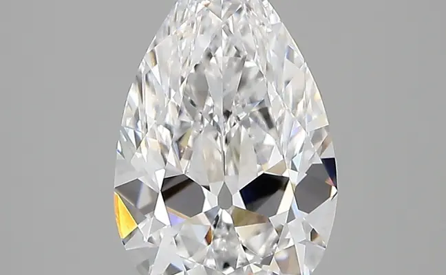2.05ct D VVS2 Pear (IGI)