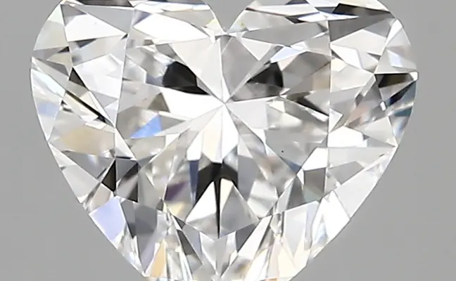 2.05ct D VVS2 Heart (IGI)