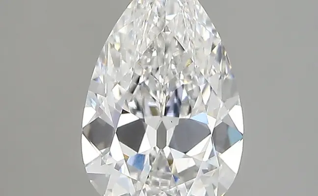 2.04ct D VVS2 Pear (IGI)