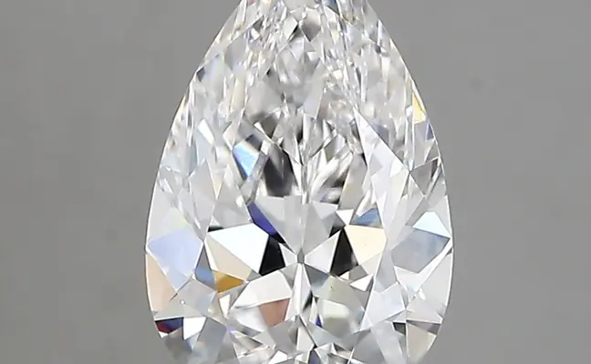 2.04ct D VVS2 Pear (IGI)