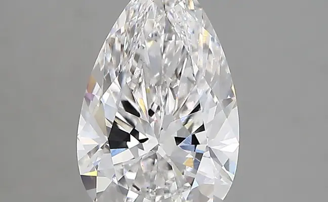 2.04ct D VS1 Pear (IGI)