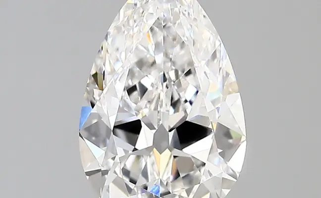2.04ct D VVS2 Pear (IGI)