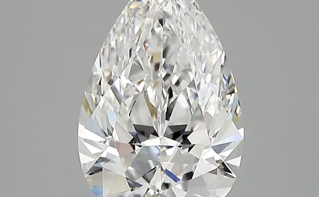 2.04ct D VVS2 Pear (IGI)