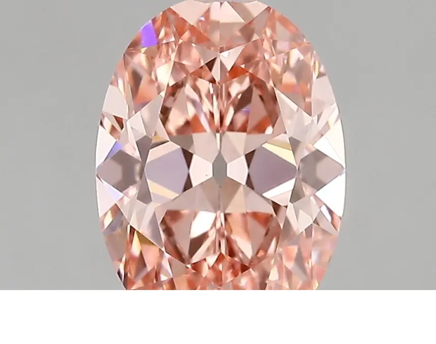 2.03ct FANCY VIVID  PINK VS1 Oval Old Miner (IGI)