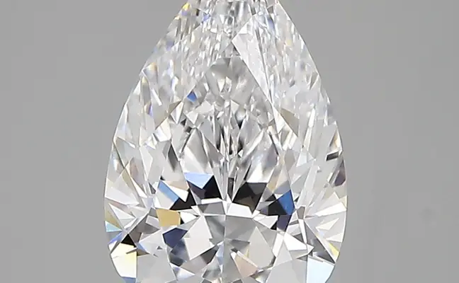 2.03ct D VVS2 Pear (IGI)