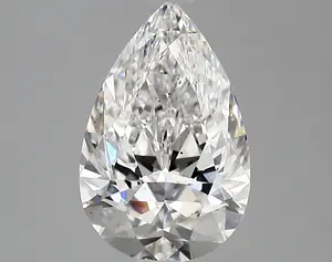 2.03ct D VS2 Pear (IGI)