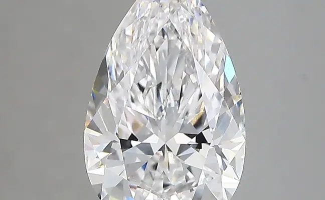 2.02ct D VVS2 Pear (IGI)