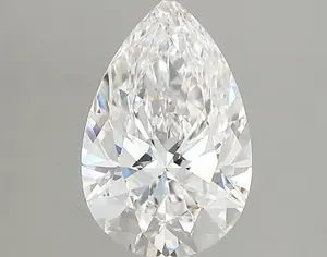 2.01ct D VVS2 Pear (IGI)