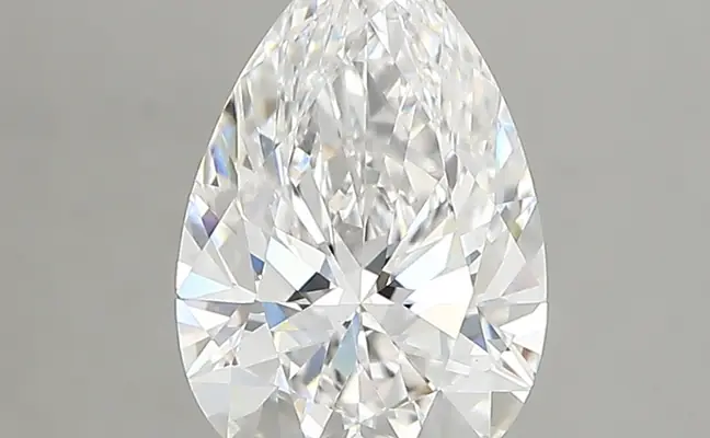 2.01ct D VVS2 Pear (IGI)