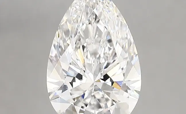 2.01ct D VVS2 Pear (IGI)
