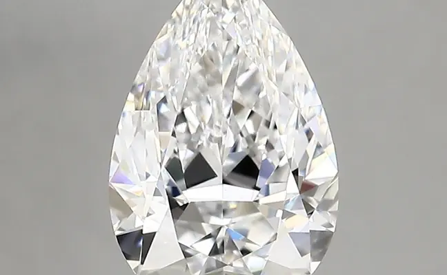 2.01ct D VVS2 Pear (IGI)