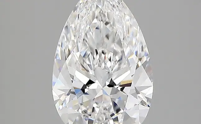 2.01ct D VVS2 Pear (IGI)