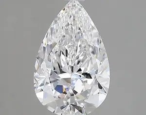 2.01ct D VVS2 Pear (IGI)