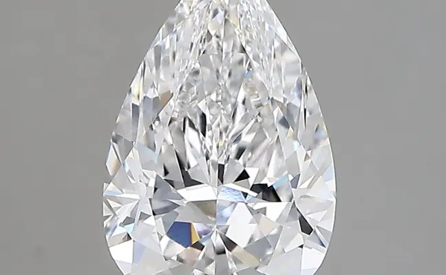 2.01ct D VVS2 Pear (IGI)