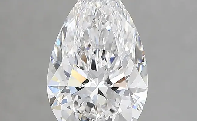 2.01ct D VVS2 Pear (IGI)