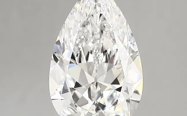 2.01ct D VVS2 Pear (IGI)