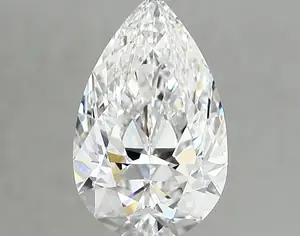 2.01ct D VVS2 Pear (IGI)
