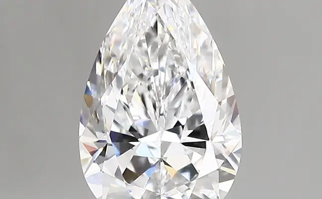 2.01ct D VVS2 Pear (IGI)