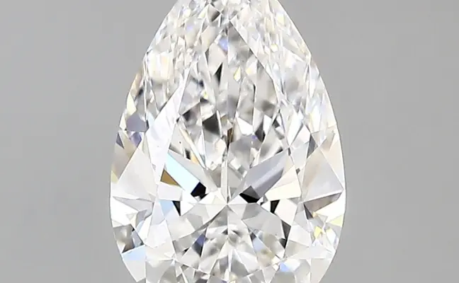 2.01ct D VVS2 Pear (IGI)