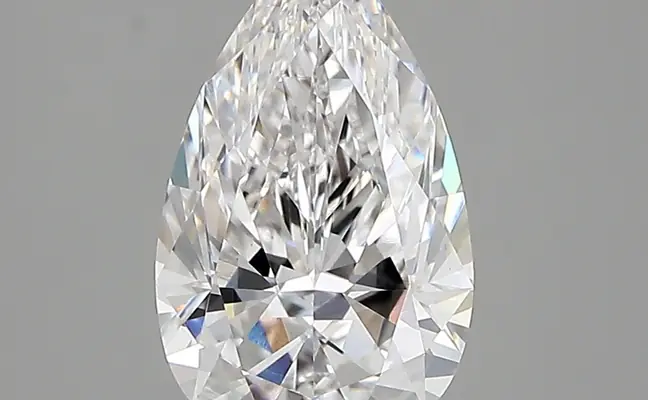 2.01ct D VVS2 Pear (IGI)