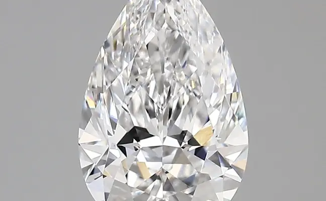 2.01ct D VVS2 Pear (IGI)
