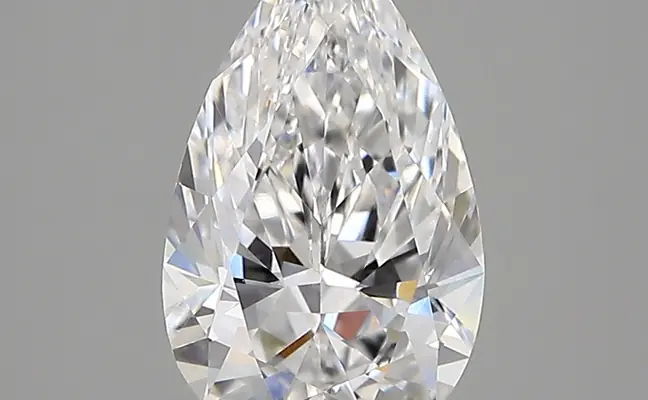 2.01ct D VVS2 Pear (IGI)
