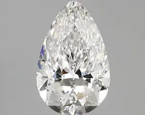 2.01ct D VVS2 Pear (IGI)