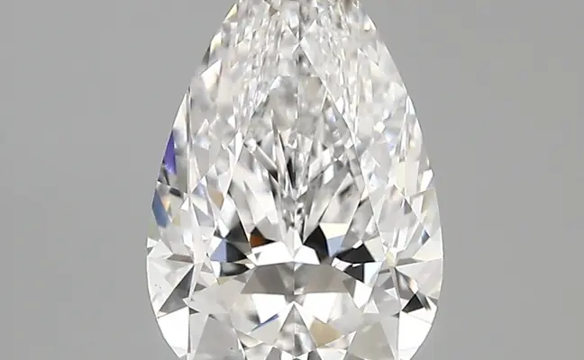 2.01ct D VVS2 Pear (IGI)