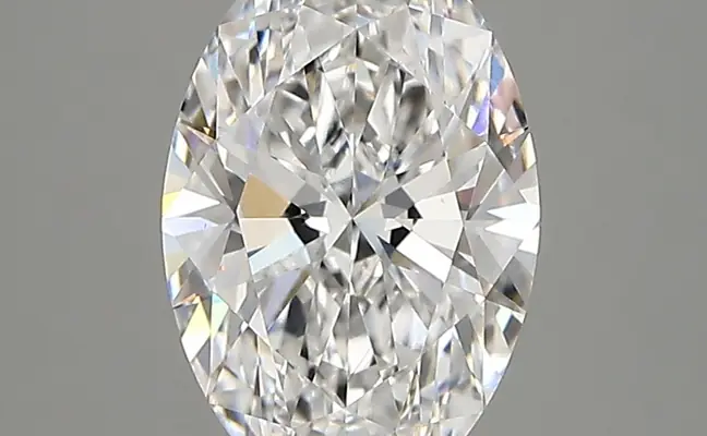 2.01ct D VVS2 Oval (IGI)