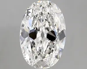 2.00ct F VVS2 Oval Old Miner (IGI)