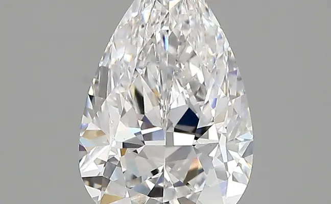 1.96ct D VVS2 Pear (IGI)