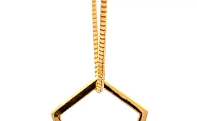 Adeline 22k Le Pentagone Pendant