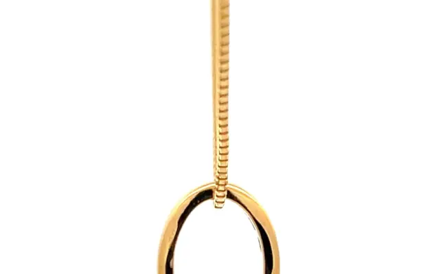 Aimee 22k L’Ovale Pendant