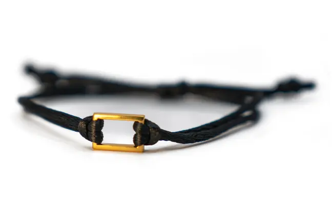 Camille 22k Le Rectangle Bracelet