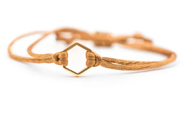 Juliette 22k L’Hexagone Bracelet