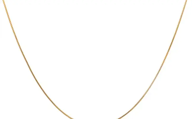 22k Box Chain - 18”
