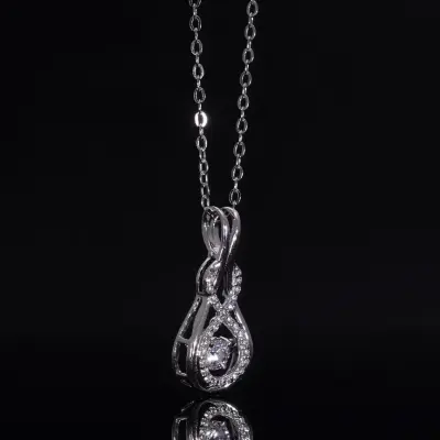 Lab Grown Diamond Infinity Pendant