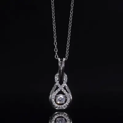 Lab Grown Diamond Infinity Pendant