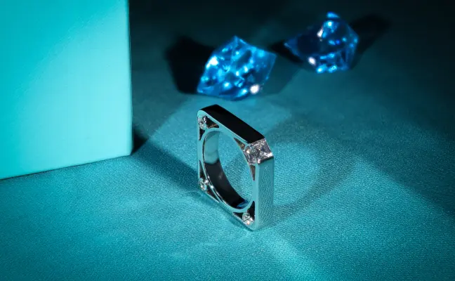 Lab Grown Diamond Tear Pendant
