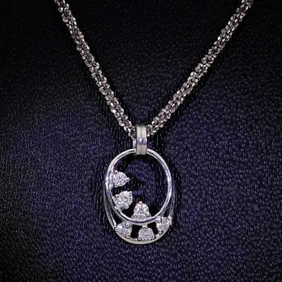 Lab Grown Diamond Celestial Pendant