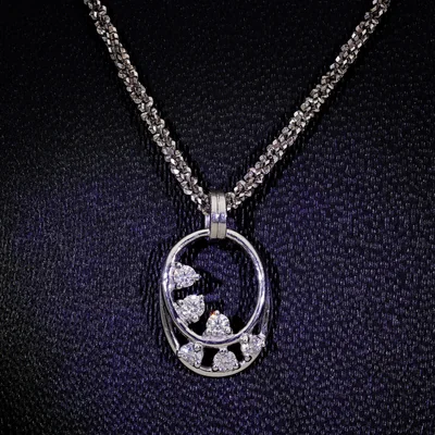 Lab Grown Diamond Celestial Pendant