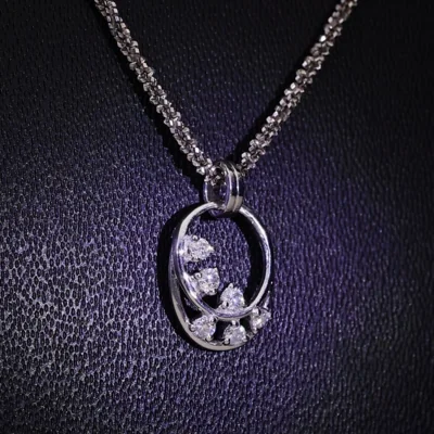 Lab Grown Diamond Celestial Pendant