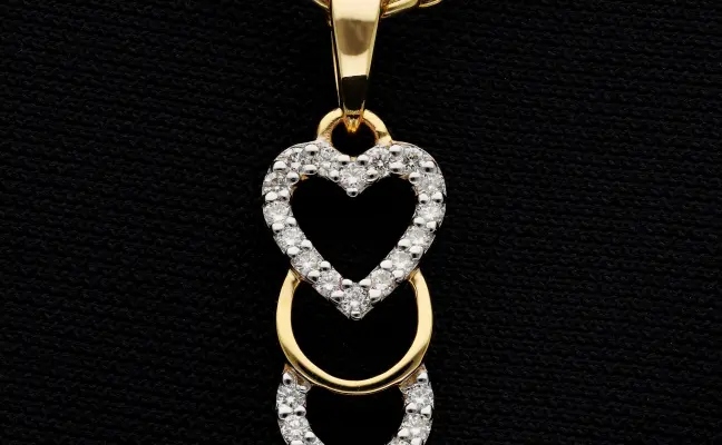 Lab Grown Diamond Heart Pendant