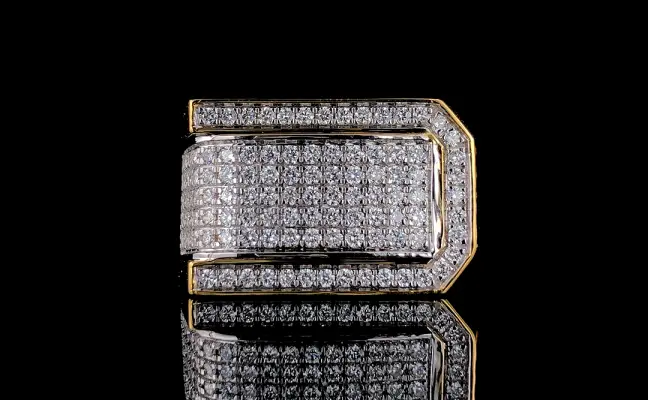 D218 Lab Grown Diamond Men's Ring