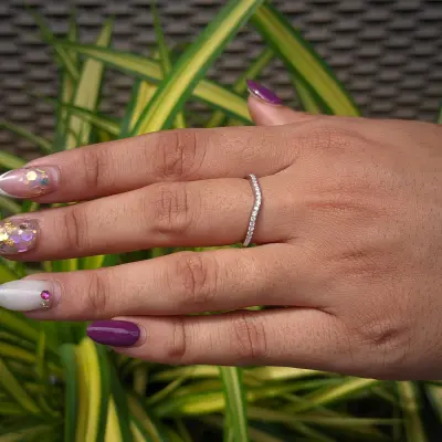 Lab Grown Diamond Wedding Ring for Her