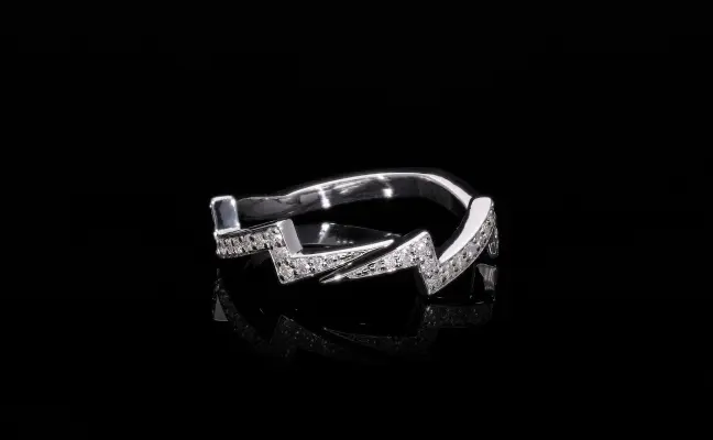 Lab Grown Diamond Thunderstorm Ring