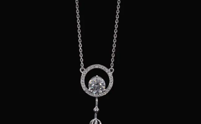 Lab Created Diamond Solitaire Ring