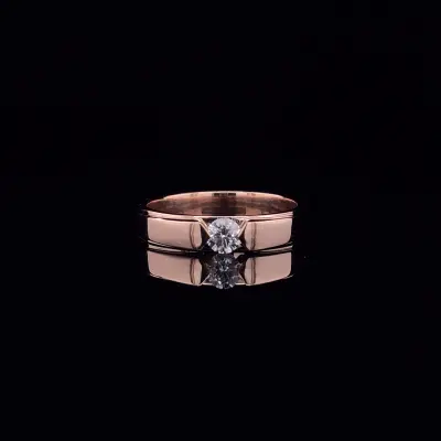 Lab Grown Diamond Solitaire Ring